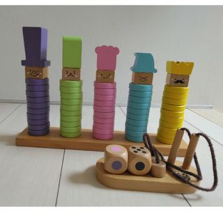 ウッディプッディ(WOODY PUDDY)のリング10  RING10(知育玩具)