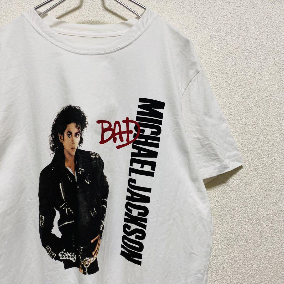 GU(ジーユー)の美品　グラフィックT(半袖) Michael Jackson メンズのトップス(Tシャツ/カットソー(半袖/袖なし))の商品写真