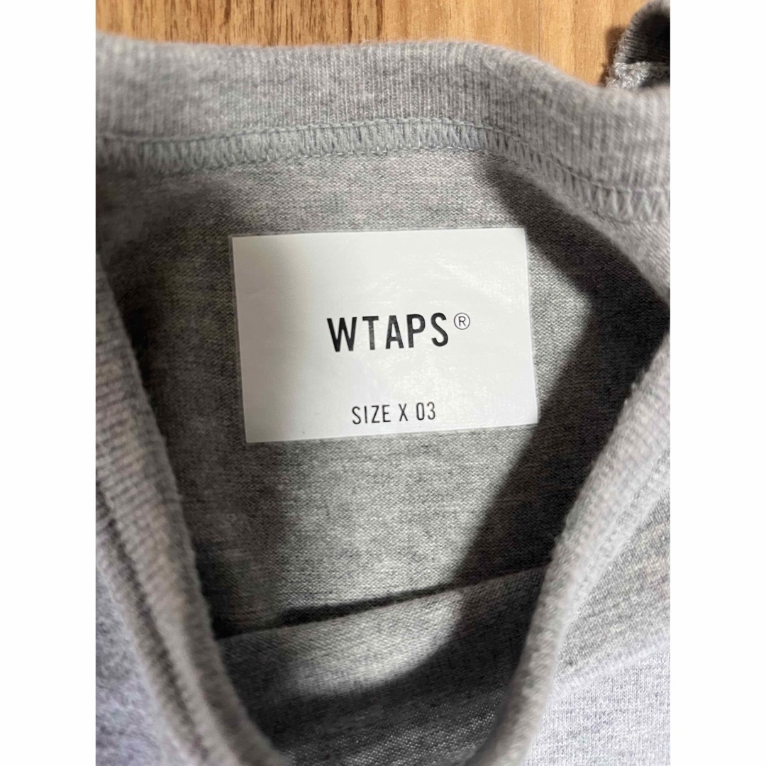 WTAPS ロンT グレー/ブラック サイズX 03 W)taps - 限定値下げ WTAPS ロンT グレー 03の通販 by AИDY's