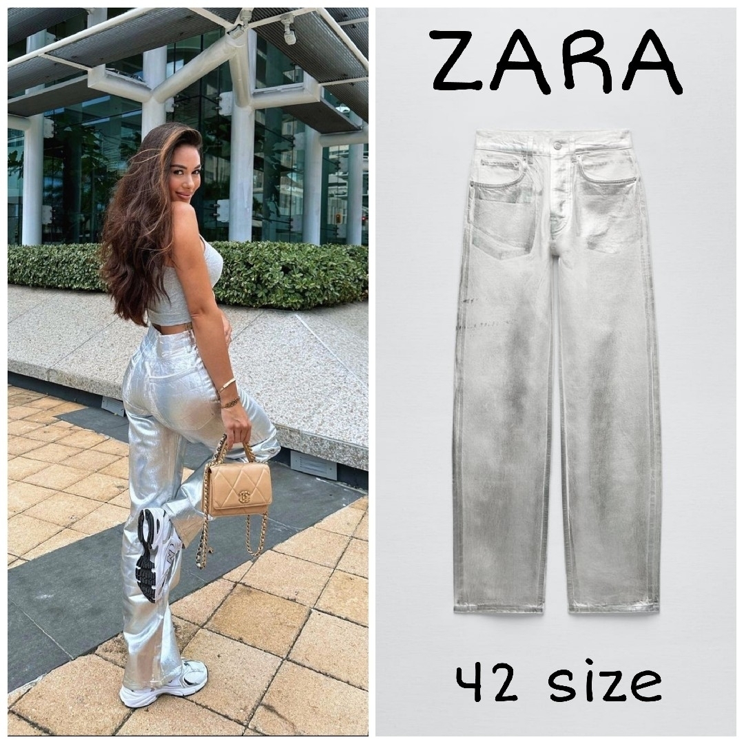 ZARA デニム - パンツ