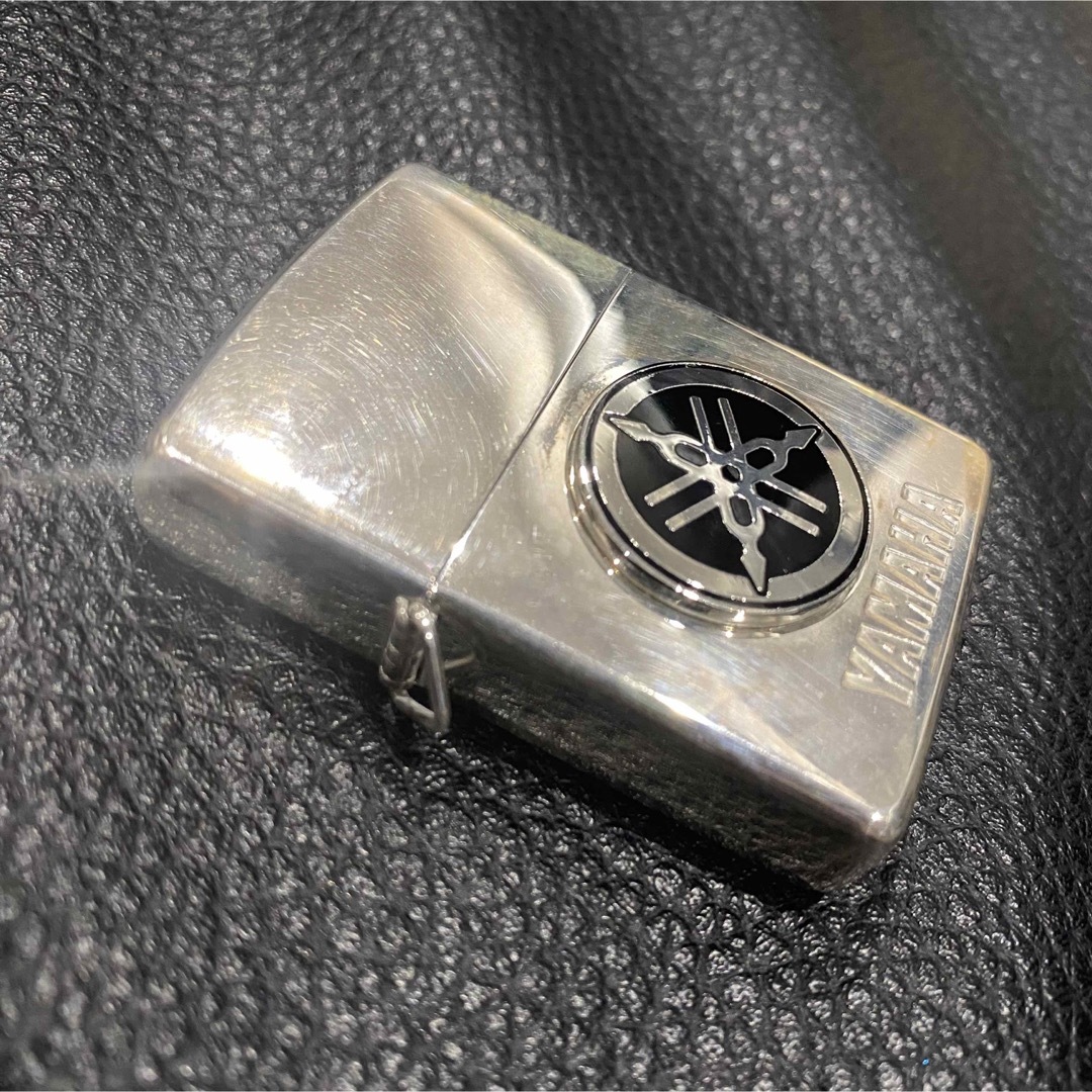 ZIPPO - 【ZIPPO】YAMAHA ヤマハ メタル貼り 1997年製 希少 ケース付き