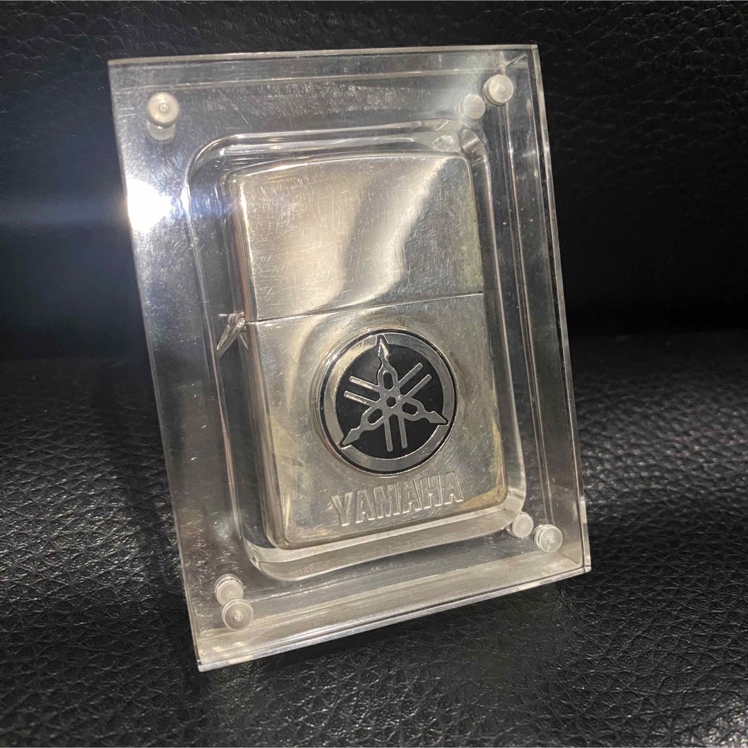 ZIPPO 1997年製 TRICKメタル 「 炎 」 プレート貼り 希少 レア