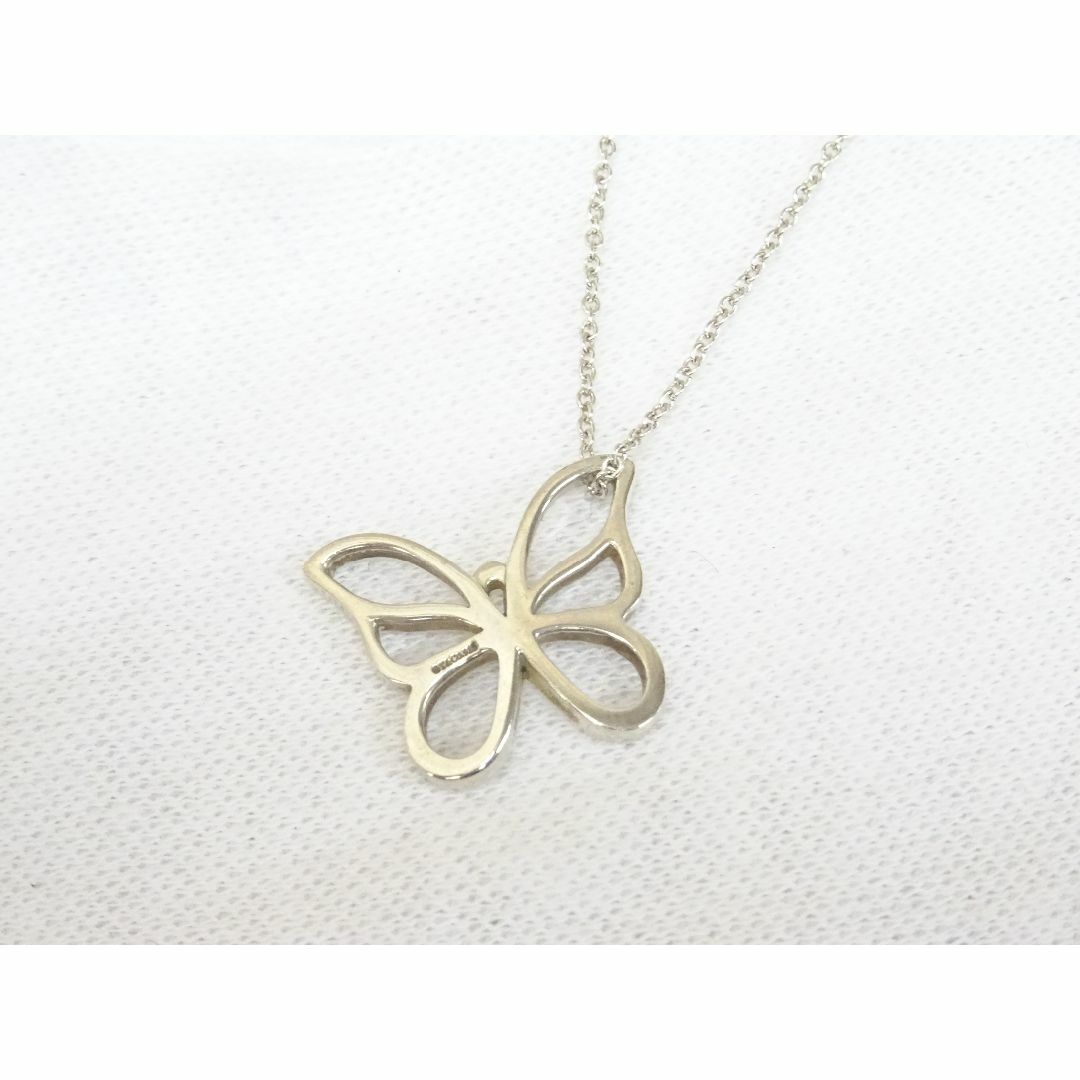 Tiffany & Co. - K池019/ ティファニー バタフライ ネックレス 925 刻印