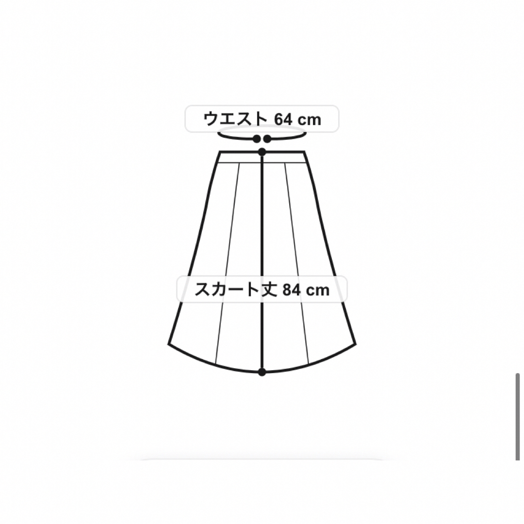 【新品】ANAYI ライトローンサーキュラーフレアスカート 3