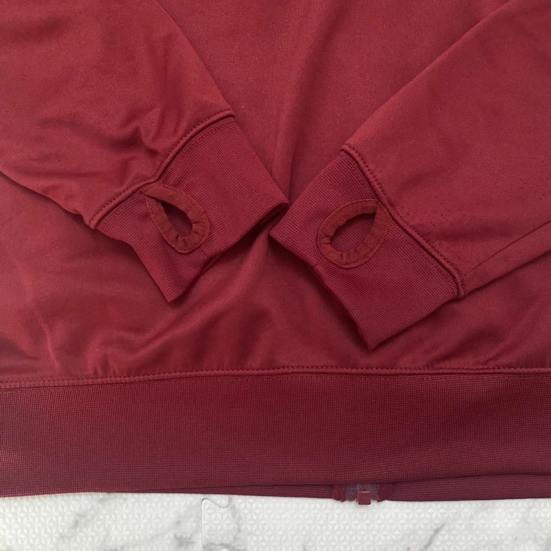 NIKE(ナイキ)のナイキNike　トラックジャケット　赤レッド　サイズＭ　メンズ古着　芸能人着用 メンズのトップス(ジャージ)の商品写真