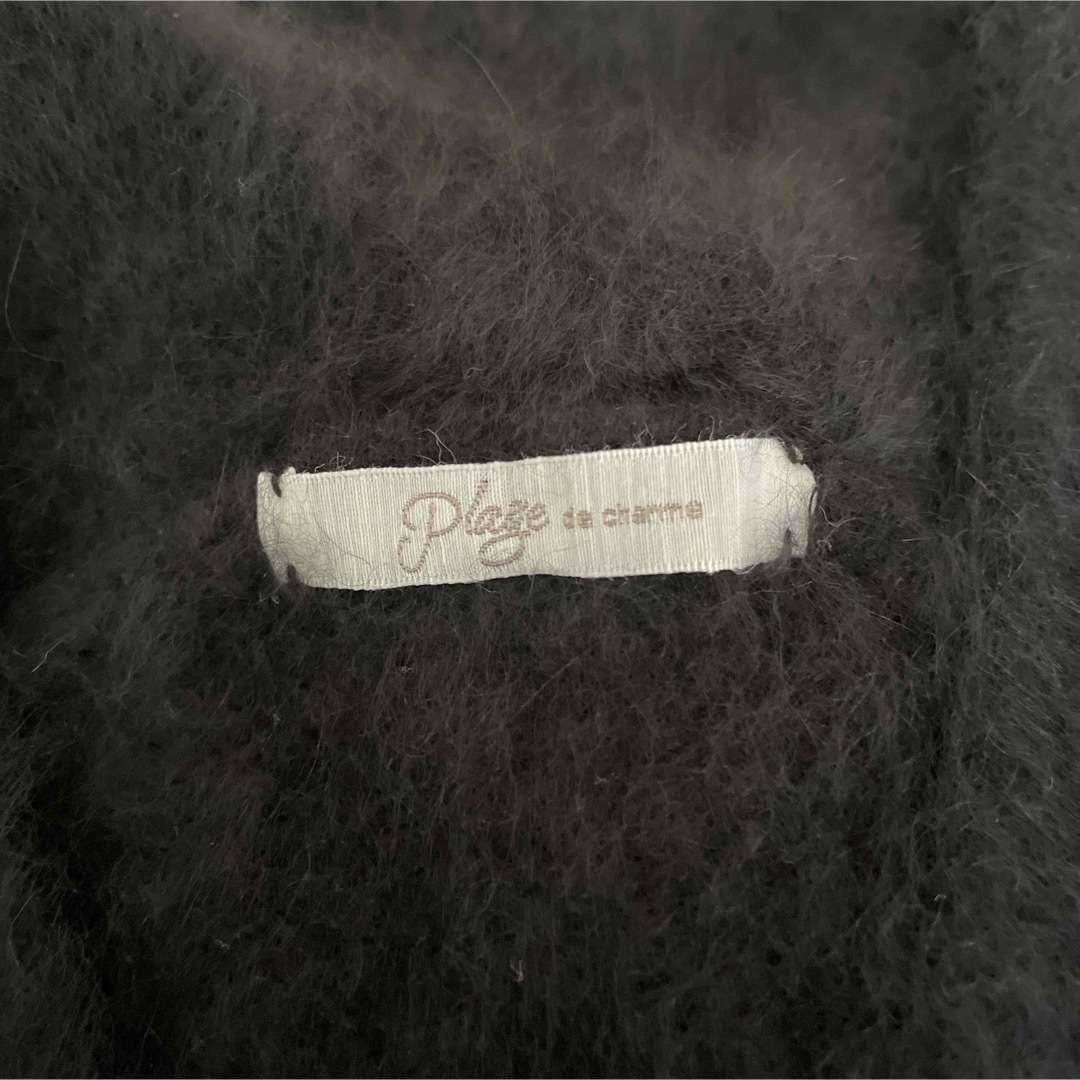 Plage(プラージュ)の☺︎さま専用　　PlageプラージュFurアゼVネックプルオーバー レディースのトップス(ニット/セーター)の商品写真