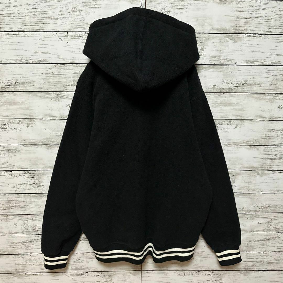 434【即完売品】シュプリーム☆刺繍ビッグロゴ最高デザイン定番カラーパーカー美品