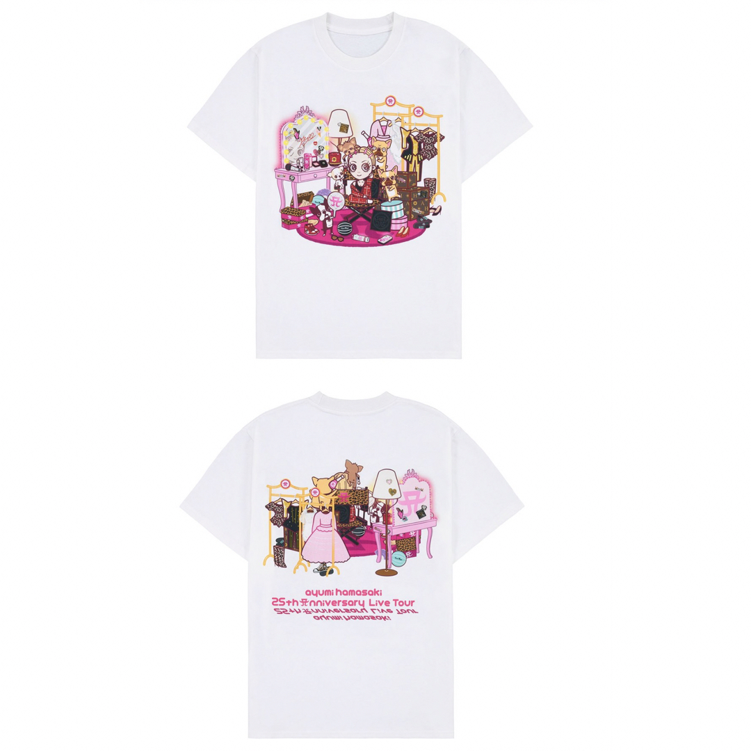 浜崎あゆみ 25周年tシャツ 会場限定 ayupan （25th）