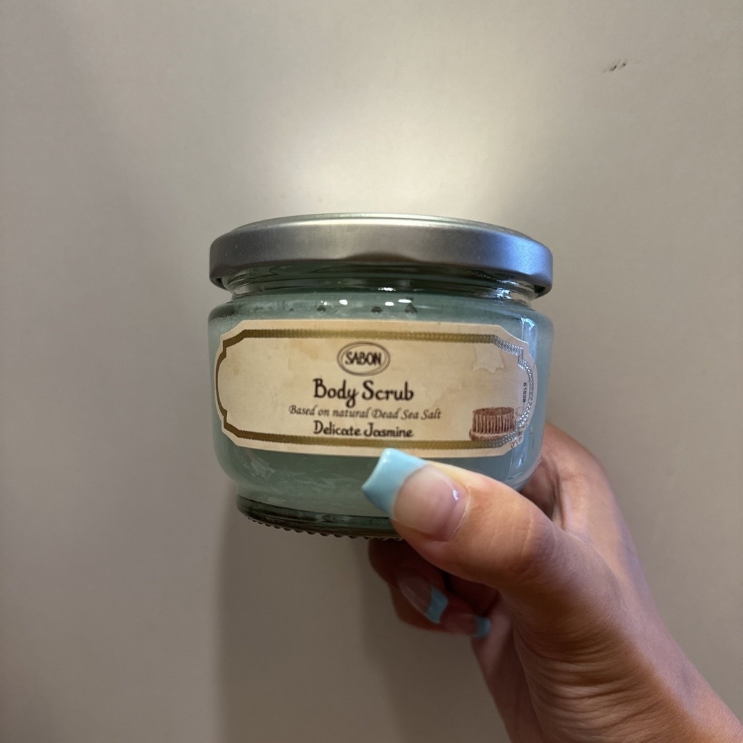 男性に人気! SABON スクラブ #デリケートジャスミン S 320g