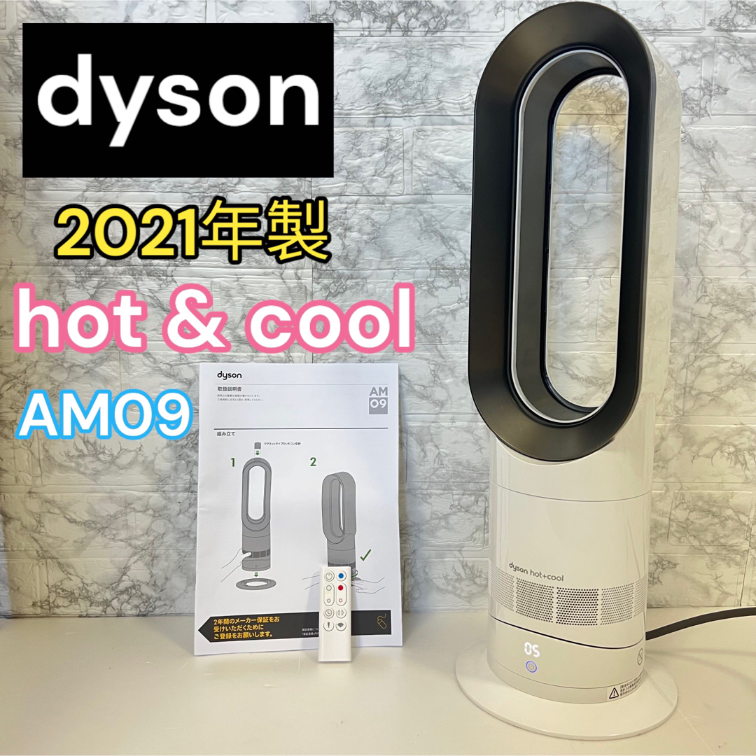 ２日限定【21年製】dyson AM 09 WN　ホット＆クールホットクール