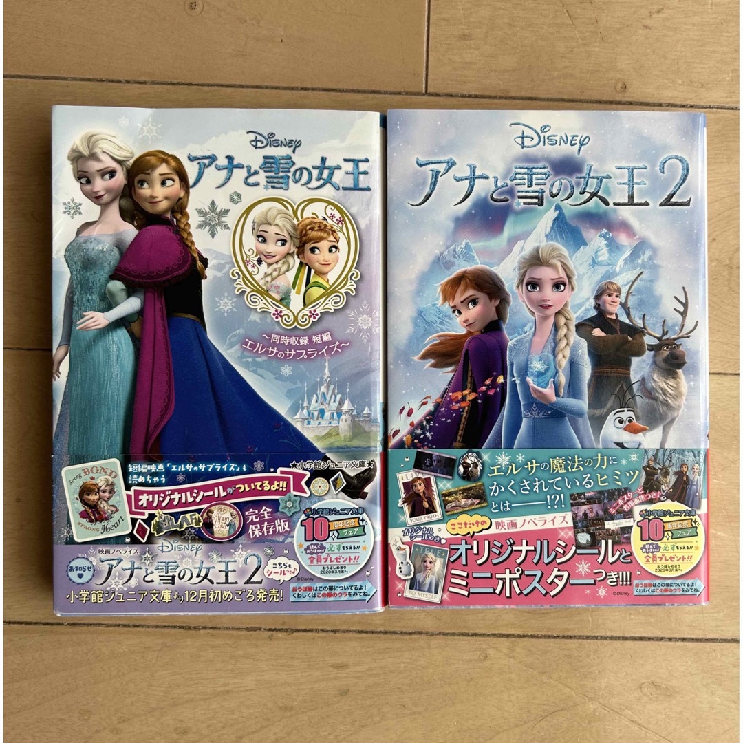 アナと雪の女王　文庫本　２冊セット エンタメ/ホビーの本(文学/小説)の商品写真