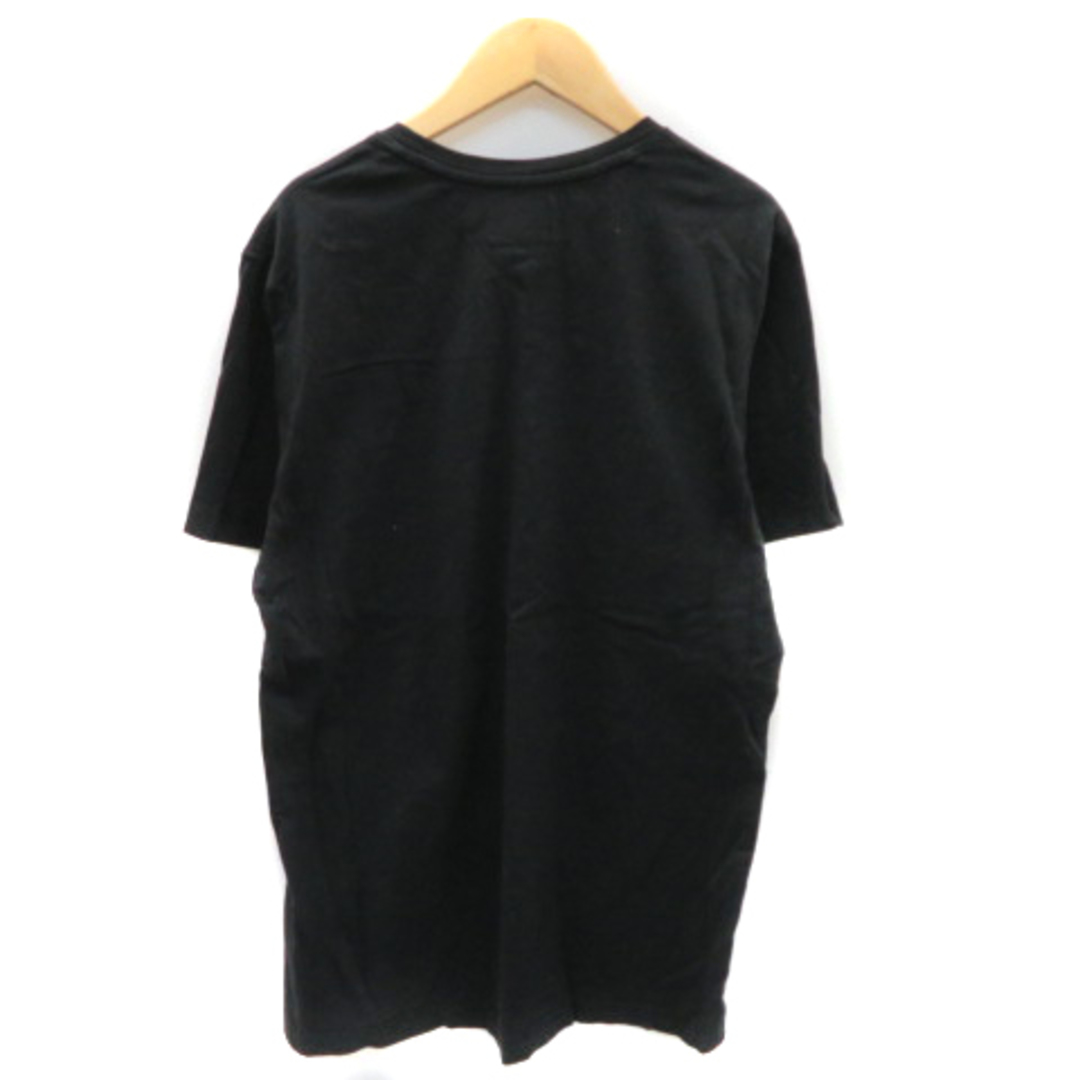 TOMMY(トミー)のトミー ジーンズ Tシャツ カットソー 半袖 ラウンドネック ロゴ刺繍 M 黒 メンズのトップス(Tシャツ/カットソー(半袖/袖なし))の商品写真