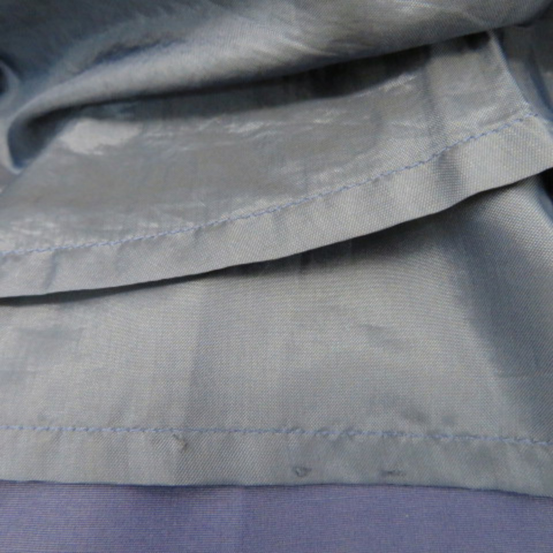 La TOTALITE(ラトータリテ)のラ トータリテ フレアスカート ギャザースカート ひざ丈 無地 36 紺 レディースのスカート(ひざ丈スカート)の商品写真