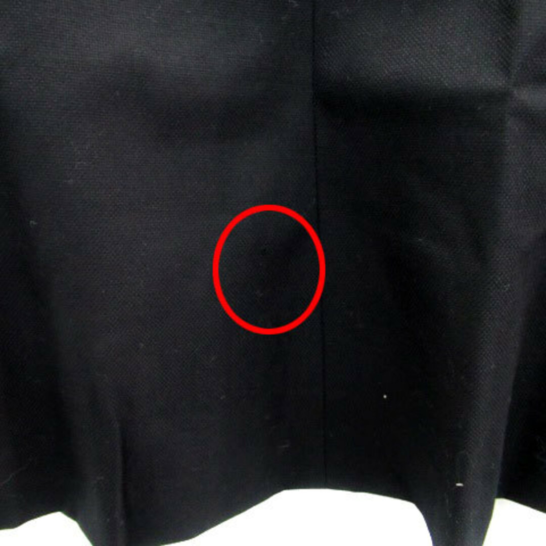 Brooks Brothers(ブルックスブラザース)のブルックスブラザーズ フレアスカート ひざ丈 ウール 0 黒 ブラック レディースのスカート(ひざ丈スカート)の商品写真