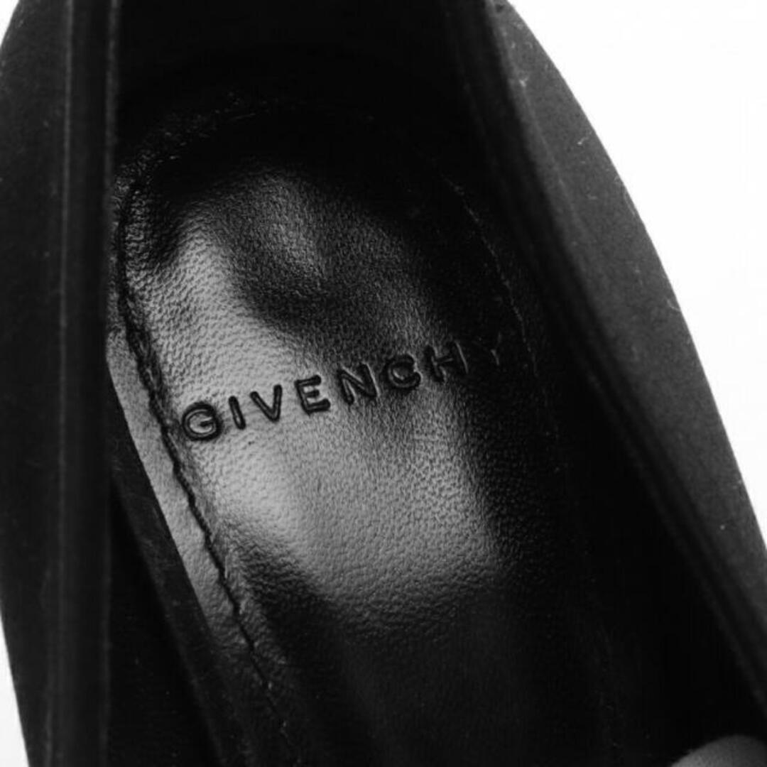 GIVENCHY(ジバンシィ)の ポインテッドトゥ パンプス サテン ブラック レディースの靴/シューズ(ハイヒール/パンプス)の商品写真