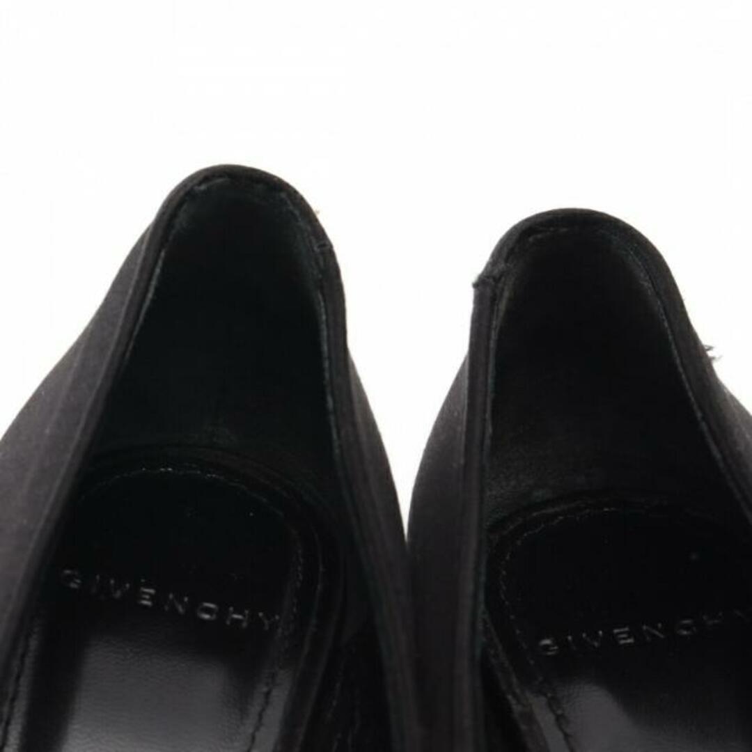GIVENCHY(ジバンシィ)の ポインテッドトゥ パンプス サテン ブラック レディースの靴/シューズ(ハイヒール/パンプス)の商品写真