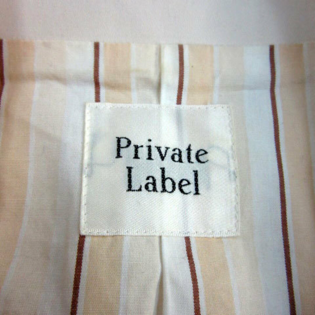PRIVATE LABEL(プライベートレーベル)のプライベートレーベル トレンチコート ミドル丈 ベルト付き M オフホワイト レディースのジャケット/アウター(トレンチコート)の商品写真