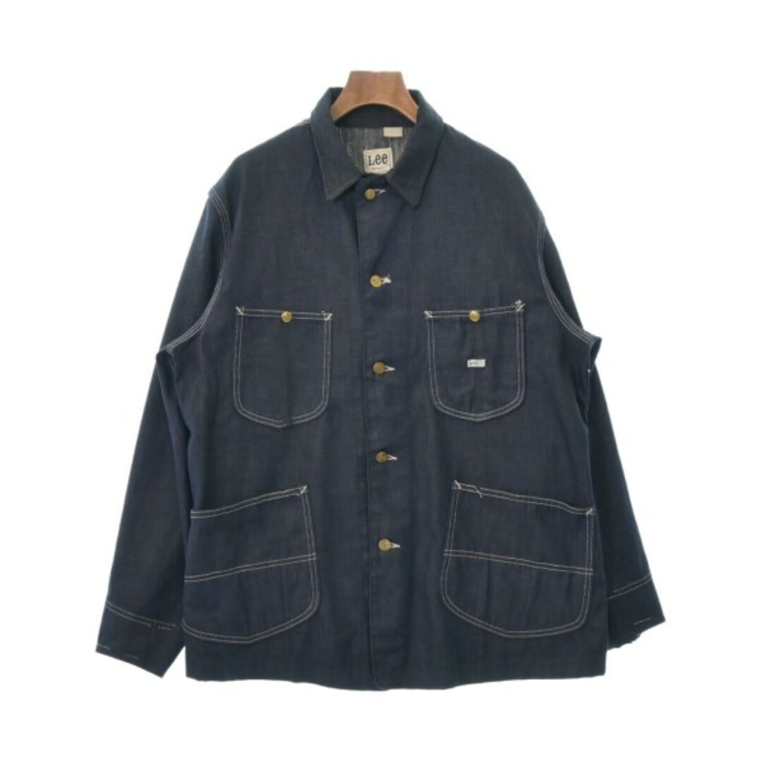 レア Lee リー カバーオール -(XL位) インディゴ 【古着】【中古