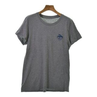 パタゴニア(patagonia)のpatagonia パタゴニア Tシャツ・カットソー M グレー 【古着】【中古】(カットソー(半袖/袖なし))