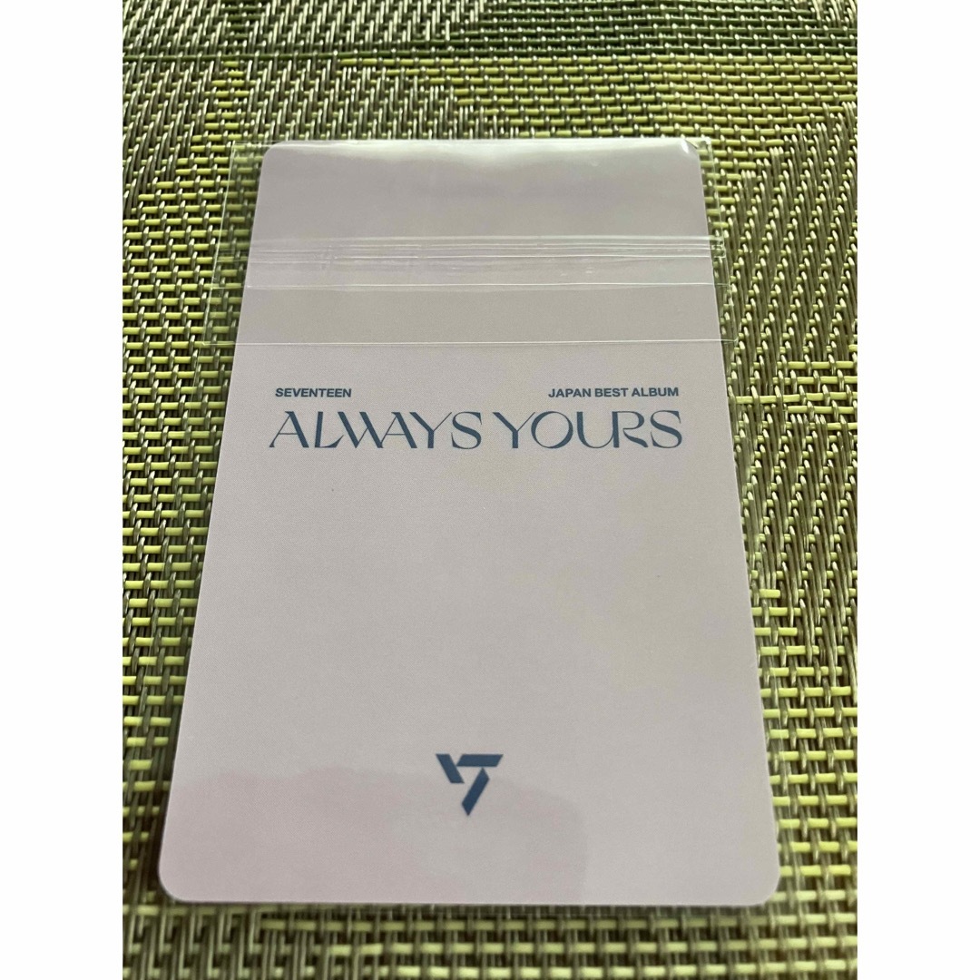 SEVENTEEN ALWAYS YOURS Weverse ホシ トレカ