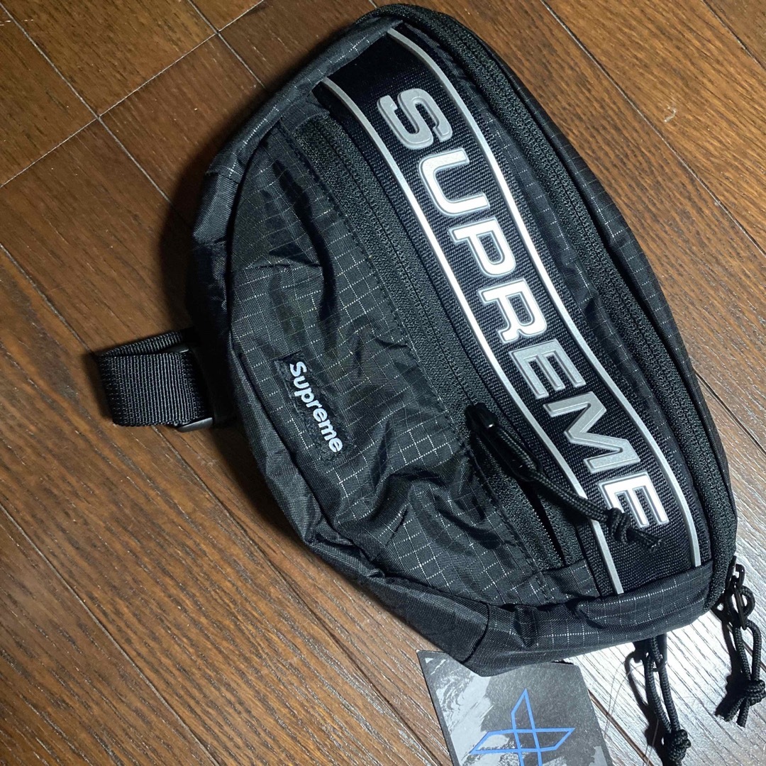 【新品】シュプリームsupremeウエストバックWaist Bagブラック | フリマアプリ ラクマ