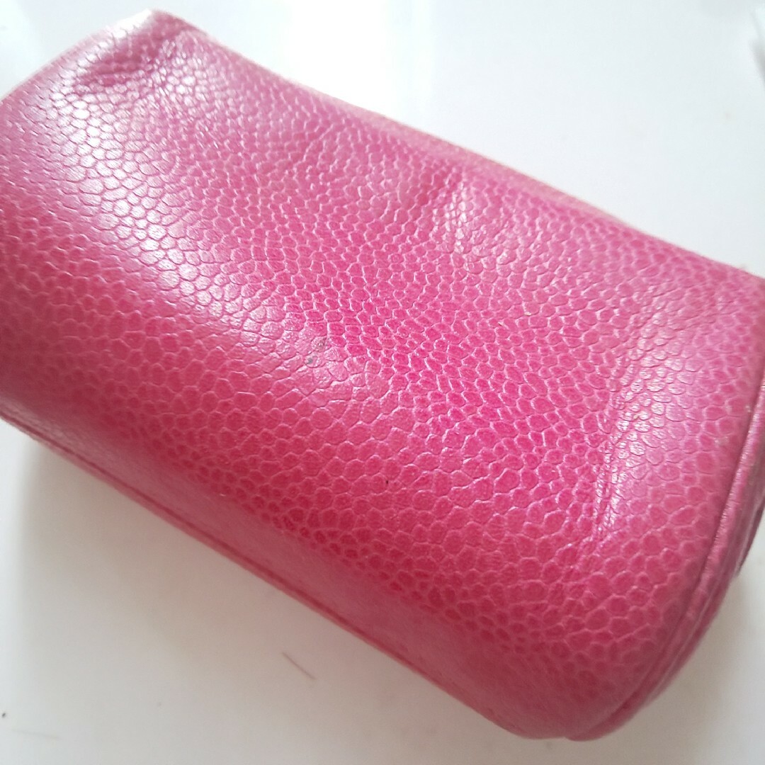 CHANEL(シャネル)のシャネル  化粧ポーチ   ビンテージ ピンク レディースのファッション小物(ポーチ)の商品写真