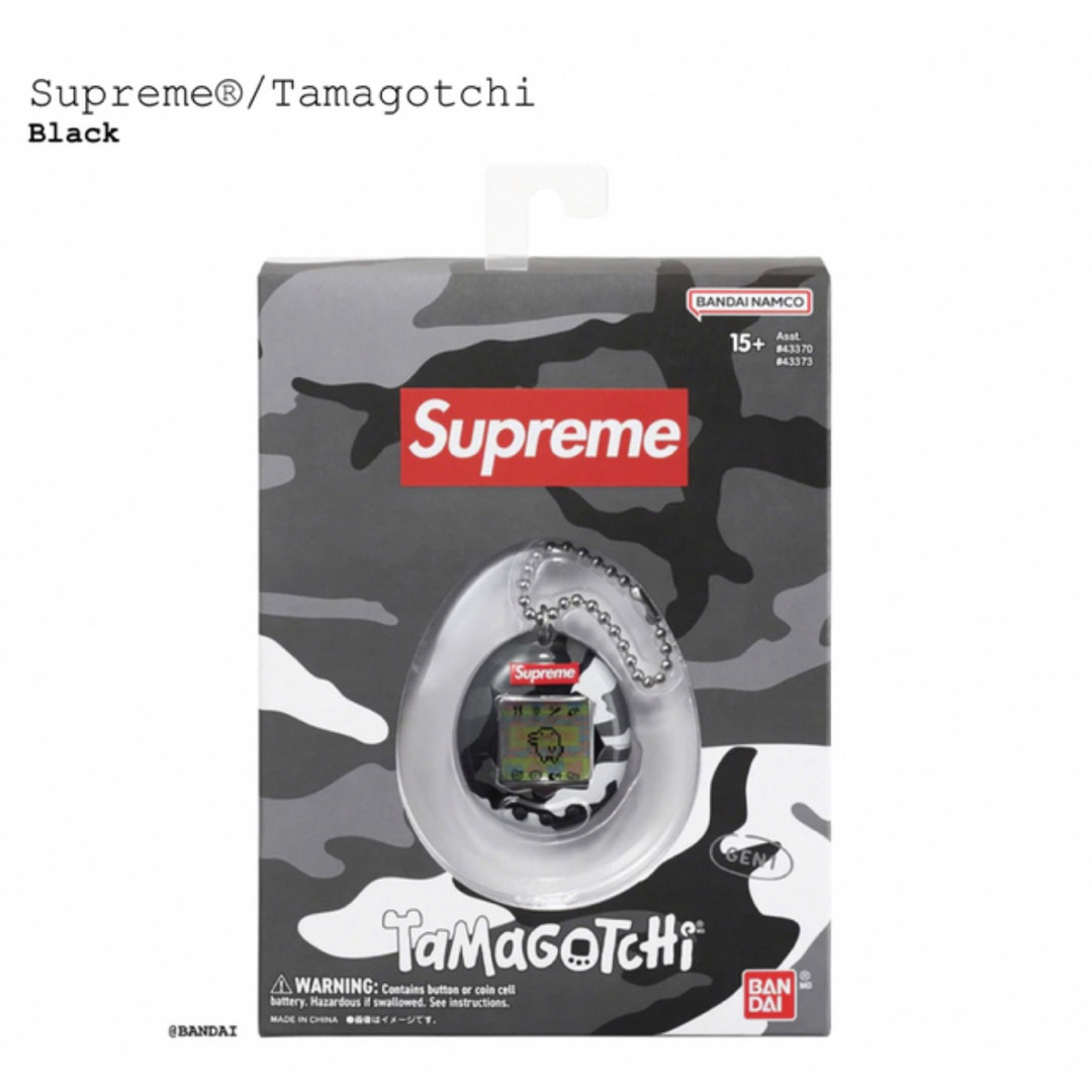 送料無料☆ほぼ新品 supreme たまごっち ステッカー付き