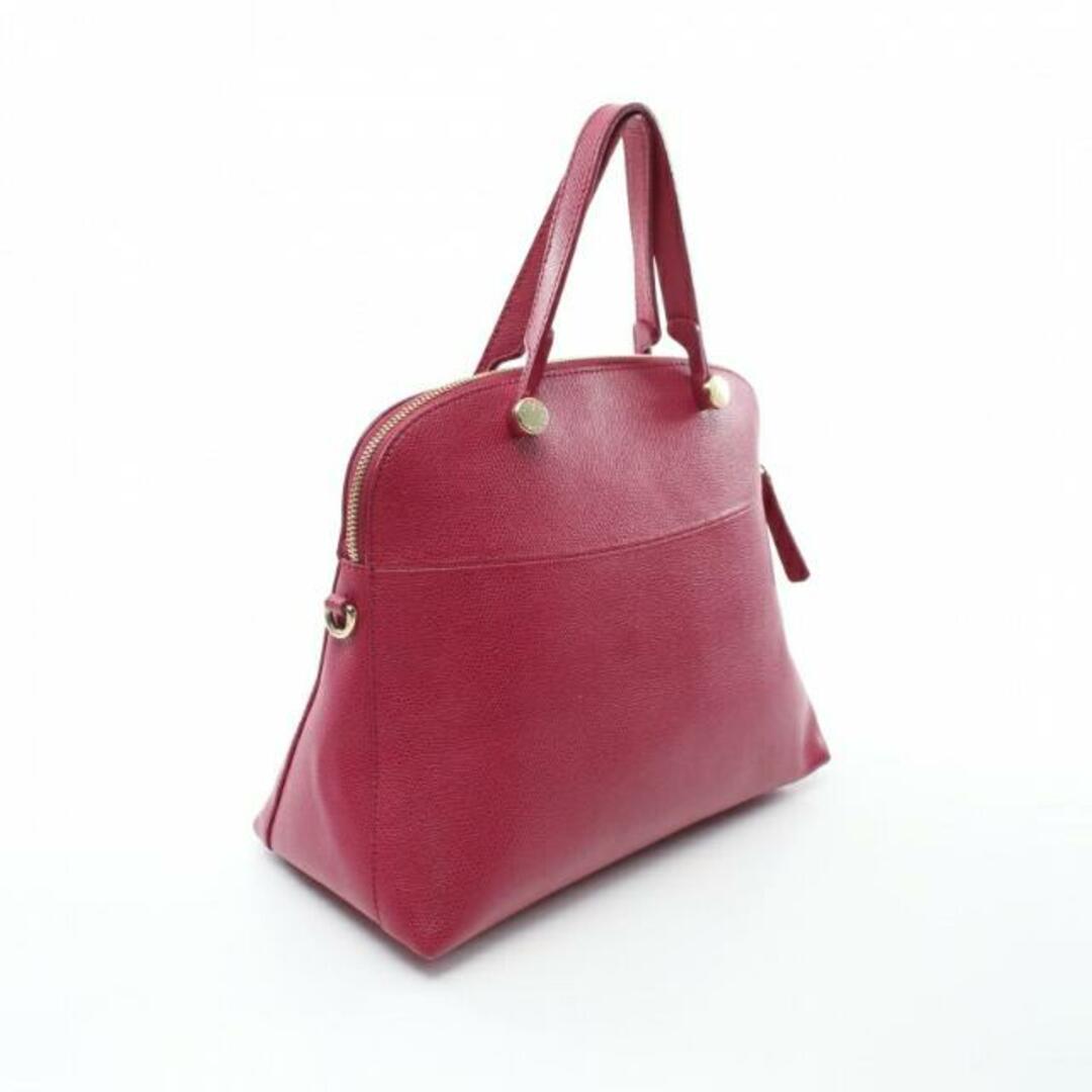 【美品】FURLA ショルダーバッグ　2way パイパー  パープル　M