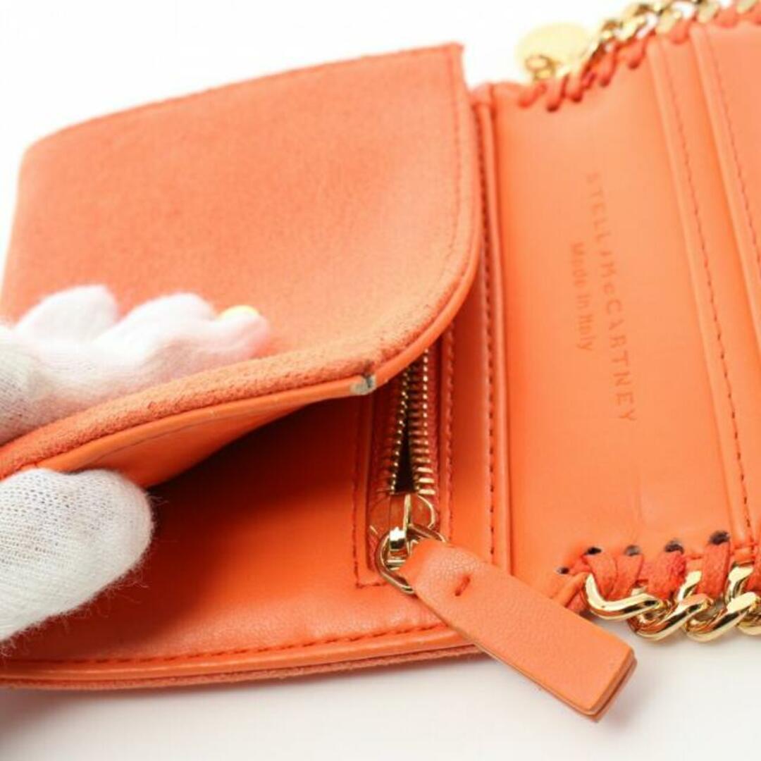 Stella McCartney(ステラマッカートニー)のファラベラ スモール 三つ折り財布 フェイクレザー オレンジ レディースのファッション小物(財布)の商品写真