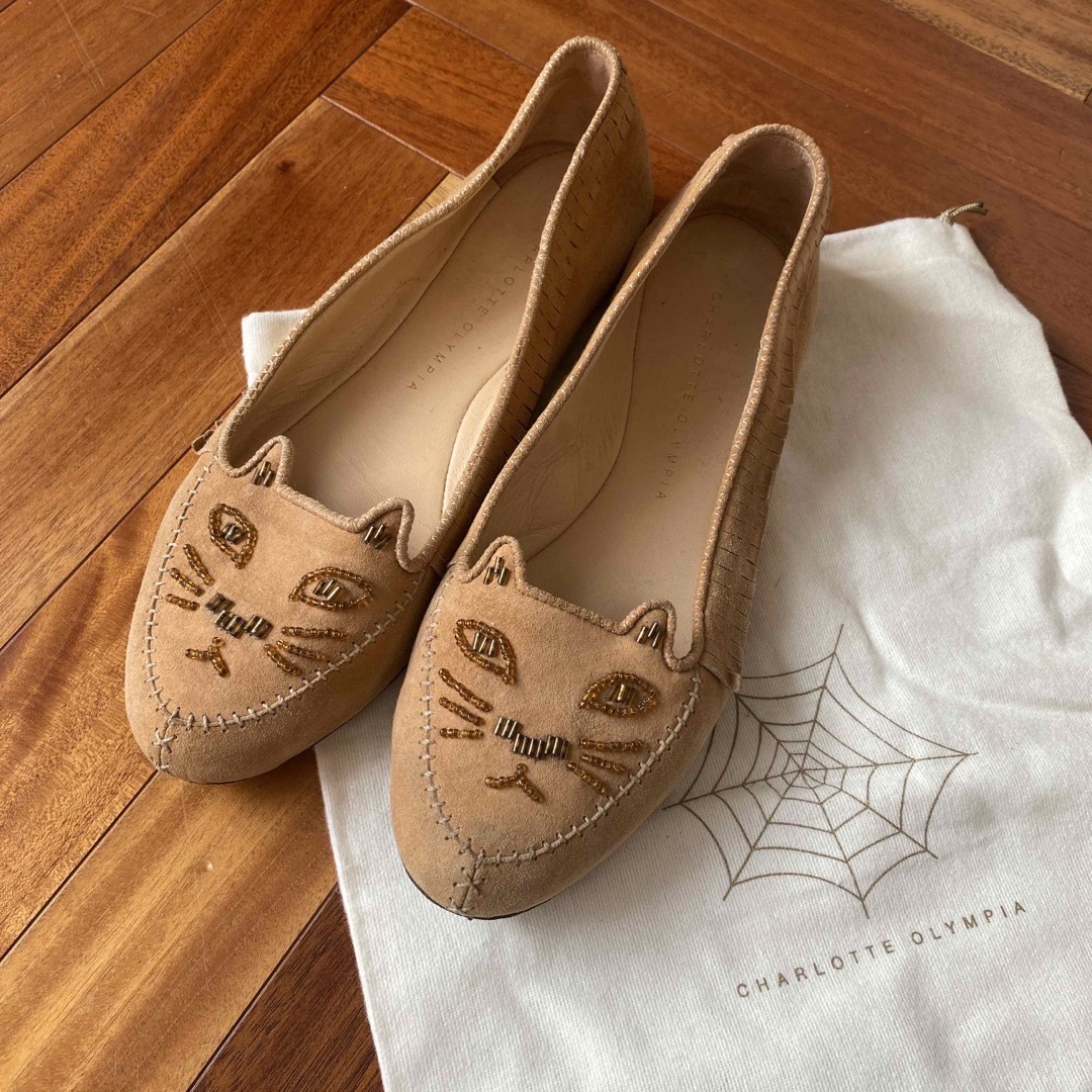 正規輸入元 CHARLOTTE OLYMPIA 38 バレエシューズ | esoterictattooart.com