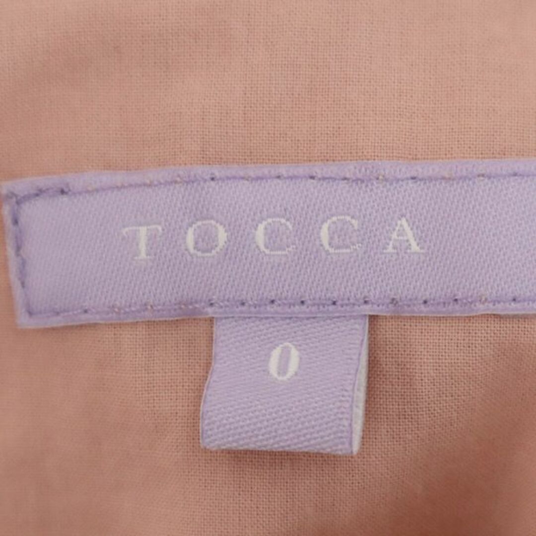 美品 TOCCA  フリル シャツ トップス 0