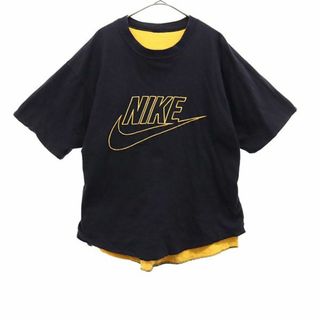 ナイキ(NIKE)のナイキ リバーシブル 刺繍 半袖 Tシャツ NIKE メンズ 【中古】  【230823】(Tシャツ/カットソー(半袖/袖なし))