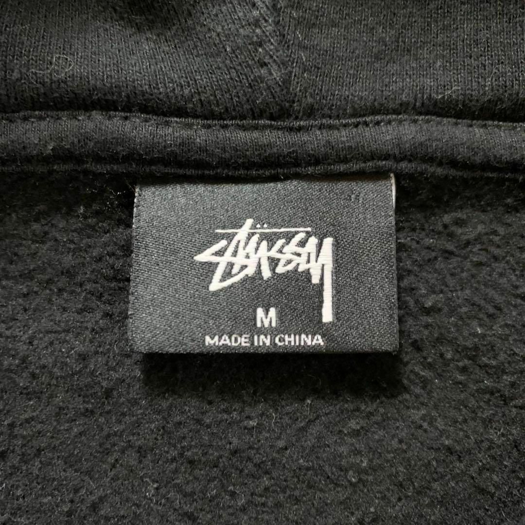 超人気❗️ステューシー　ビッグロゴTシャツ　M 90sデカロゴ希少レア半袖黒色