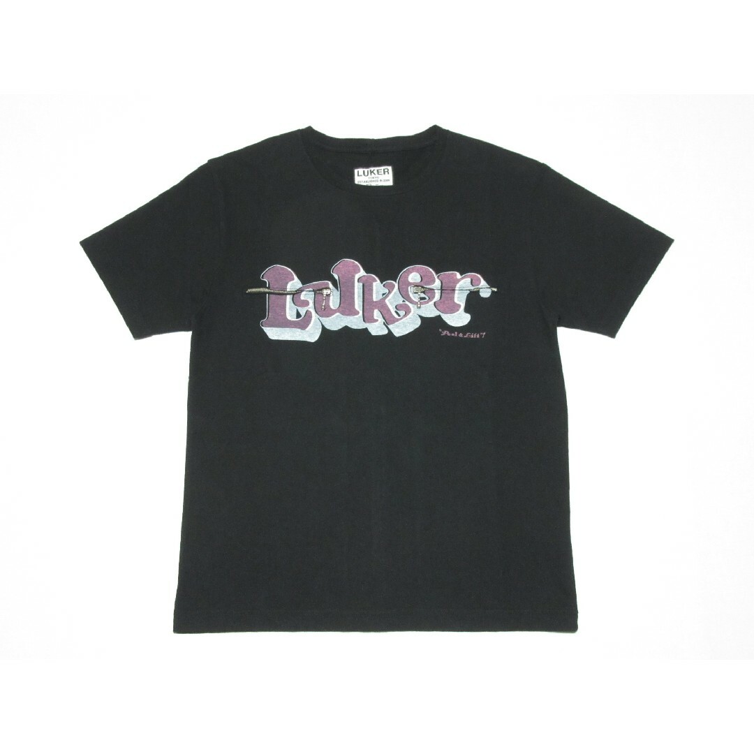 LUKER(ルーカー)×PEEL&LIFT(ピールアンドリフト)Tシャツ★BK