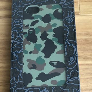 アベイシングエイプ(A BATHING APE)のiPhone5 A BATHING APE ABC CAMO カーキ 552b(iPhoneケース)