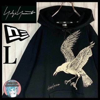 超希少モデル】Yohji Yamamoto ニューエラ カラス L パーカー-