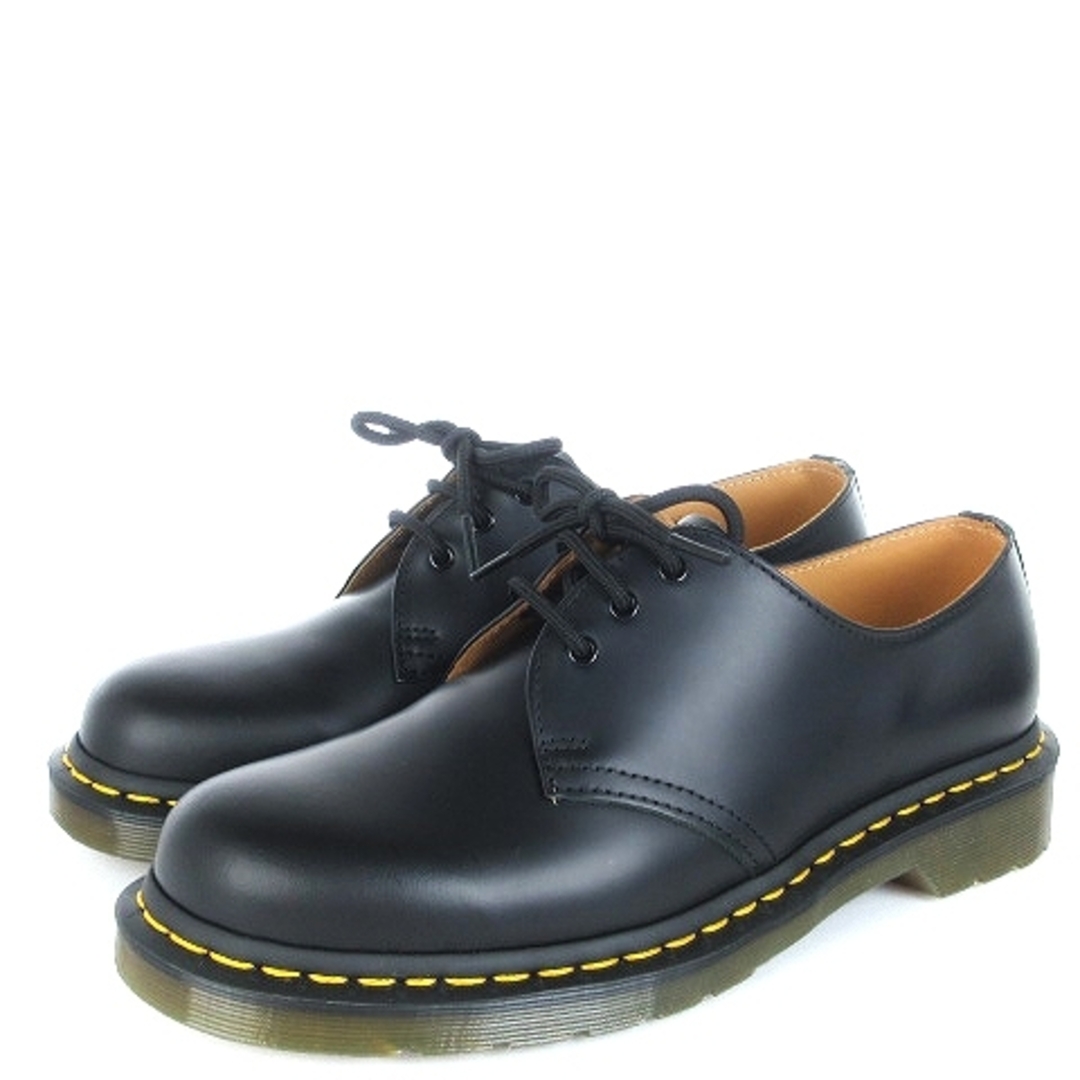 ドクターマーチン ギブソン HI 革靴 ドレスシューズ プレーントゥ 黒 UK8115cmアウトソール