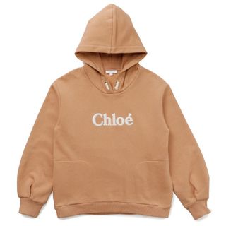 クロエ(Chloe)のクロエ CHLOE 【大人もOK】キッズ パーカー プルオーバー ロゴ スウェット フーディ 2023年秋冬新作 C15E24 0003 231(Tシャツ/カットソー)