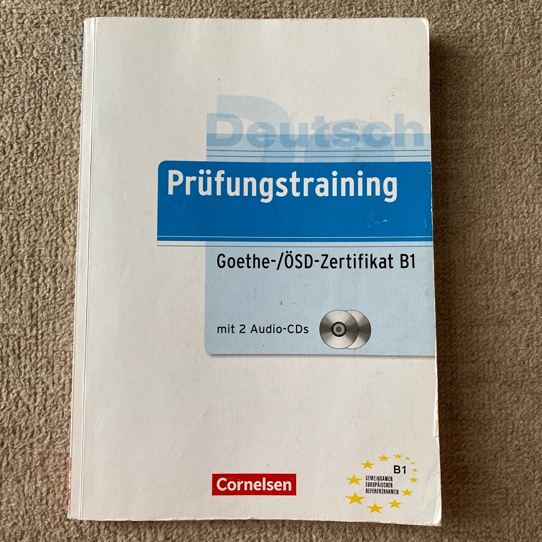 専用Deutsch Prüfungstraining Goethe B1 CD エンタメ/ホビーの本(語学/参考書)の商品写真