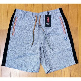 ポールスミス(Paul Smith)のポールスミス　新品　メンズ　スウェットショートパンツ(マルチテープ/グレーL)(ショートパンツ)