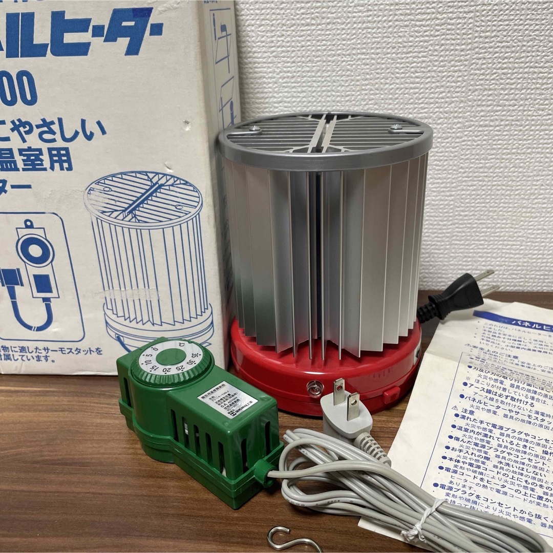 小型温室用ヒーター パネルヒーター200W（Eサーモ付 ）ＳＰE?200加温用 - 2