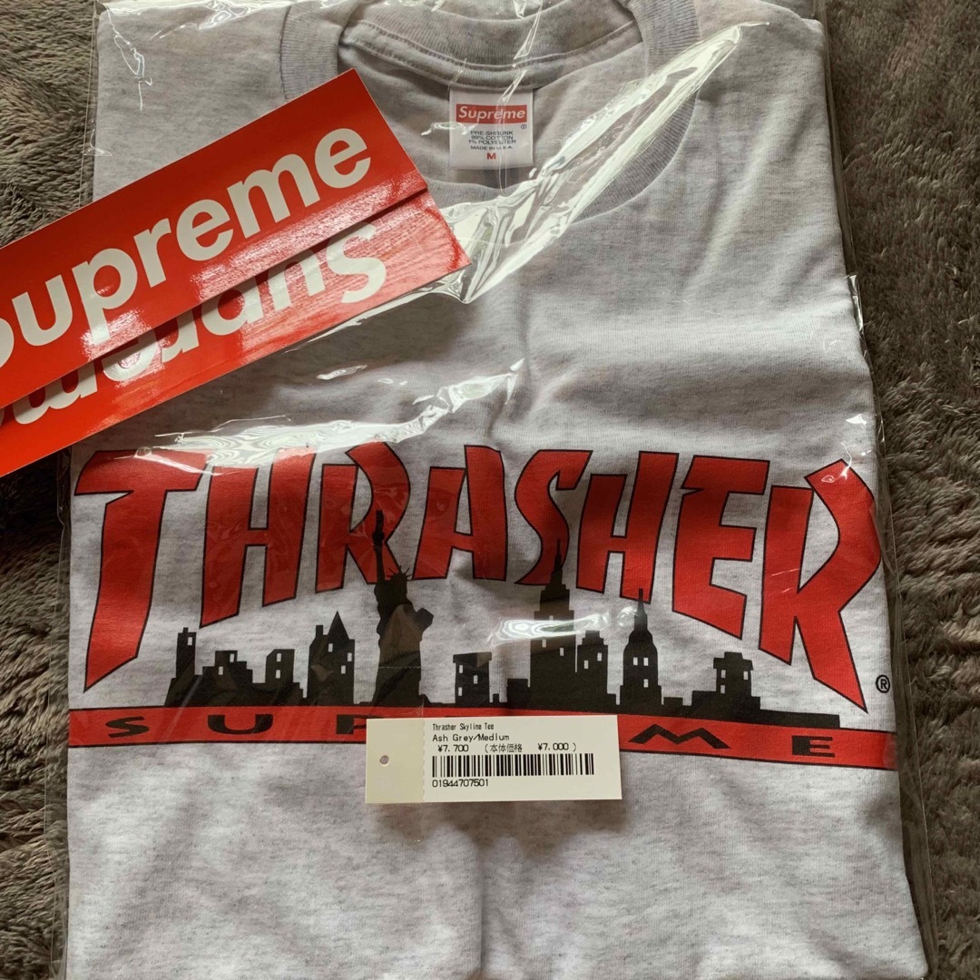 supreme thrasher tee black tシャツ　xl