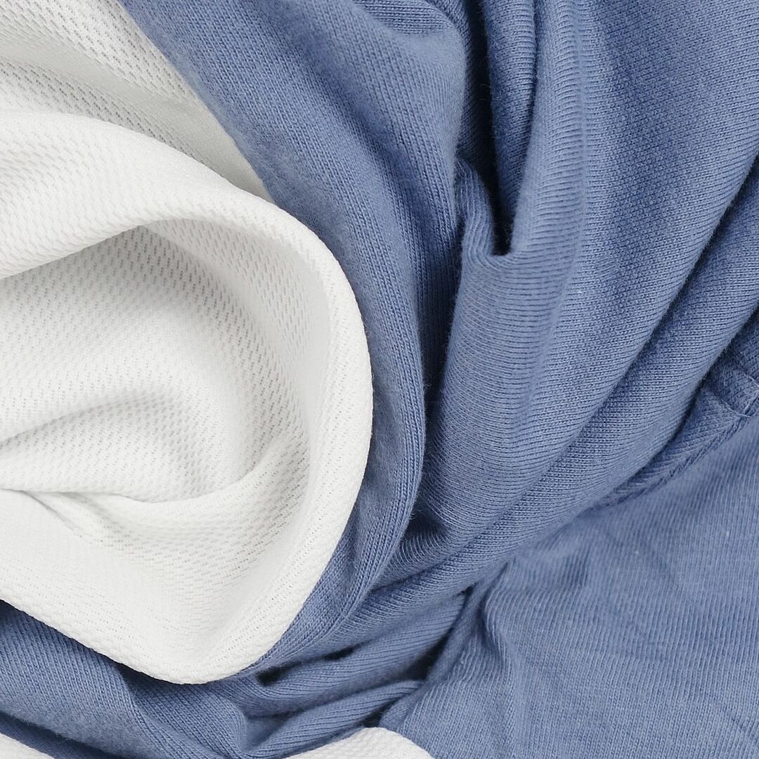 COMME des GARCONS(コムデギャルソン)のコムデギャルソン COMME des GARCONS コムコム Tシャツ カットソー 半袖 ショートスリーブ 無地 トップス レディース S ブルー/ホワイト レディースのトップス(Tシャツ(半袖/袖なし))の商品写真