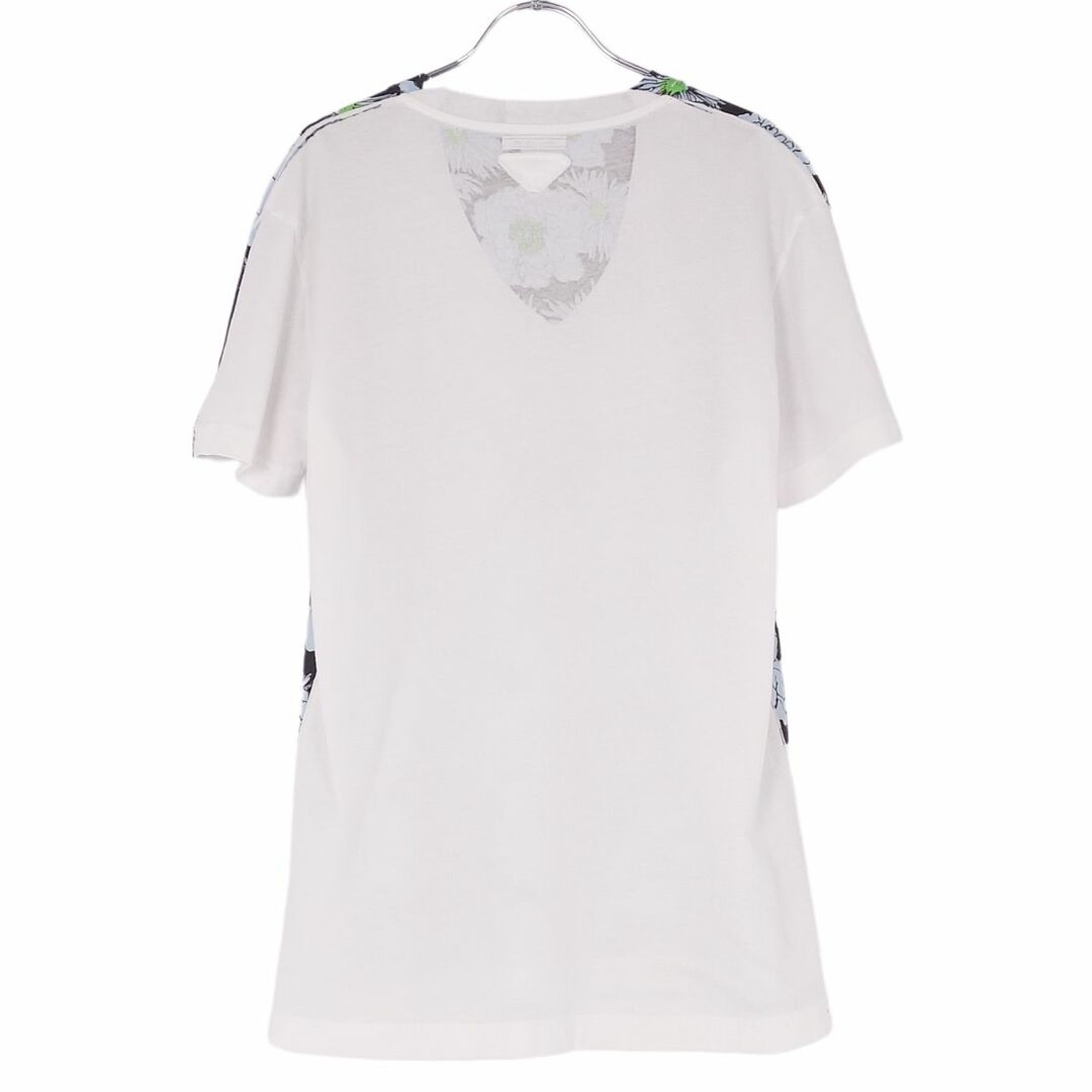 PRADA(プラダ)のプラダ PRADA Tシャツ カットソー 半袖 ショートスリーブ 花柄 総柄 トライアングル トップス メンズ L マルチカラー メンズのトップス(Tシャツ/カットソー(半袖/袖なし))の商品写真