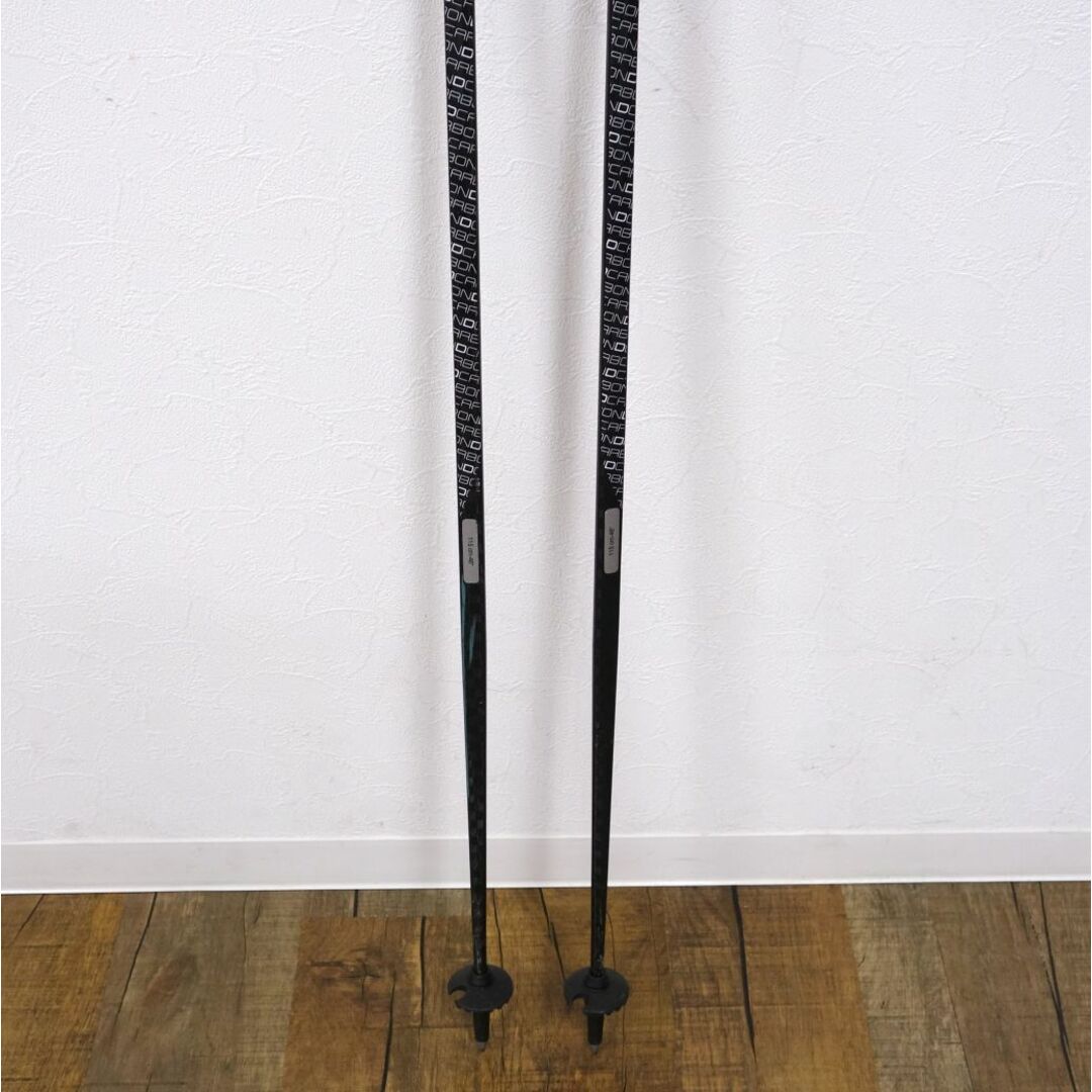 レキ LEKI スキー ポール カーボン D CARBON D 115cm ストック アウトドア ブラック