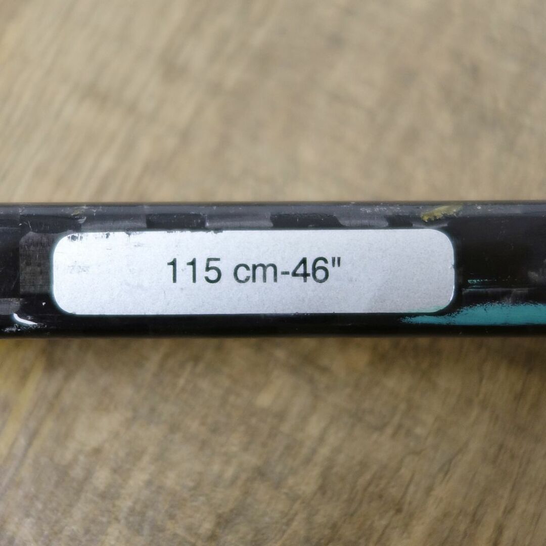 レキ LEKI スキー ポール カーボン D CARBON D 115cm ストック アウトドア ブラック