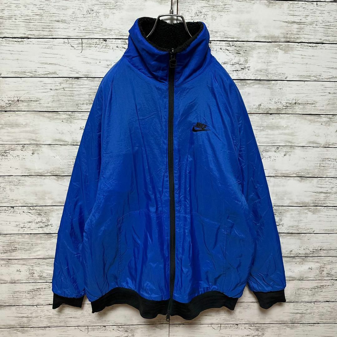 440 【人気Lサイズ】ナイキ☆超ビッグスウッシュロゴリバーシブルボア