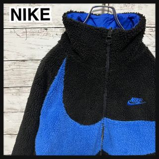 440 【人気Lサイズ】ナイキ☆超ビッグスウッシュロゴリバーシブルボア