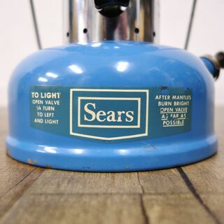 整備済み シアーズ Sears ツーマントルランタン 1968年 12月 476.72212 No.72227 ホワイトガソリン ランタン キャンプ アウトドア