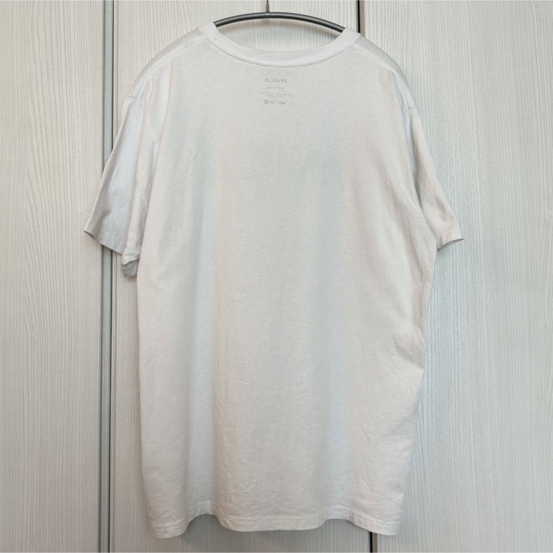 RVCA(ルーカ)のRVCA トップス Tシャツ 半袖 メンズ ロゴ 白 メンズのトップス(Tシャツ/カットソー(半袖/袖なし))の商品写真